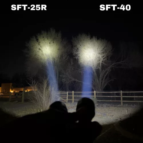 Linterna Convoy C8+ con SFT25R 