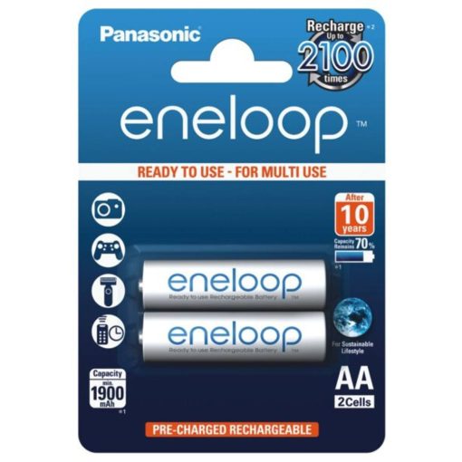Panasonic Eneloop BK-3MCCE 1900 mAh 1.2V AA  Pilas recargables
