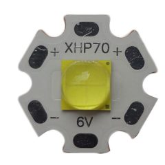 Cree XHP70.2 P2 1C en una placa de 20 mm