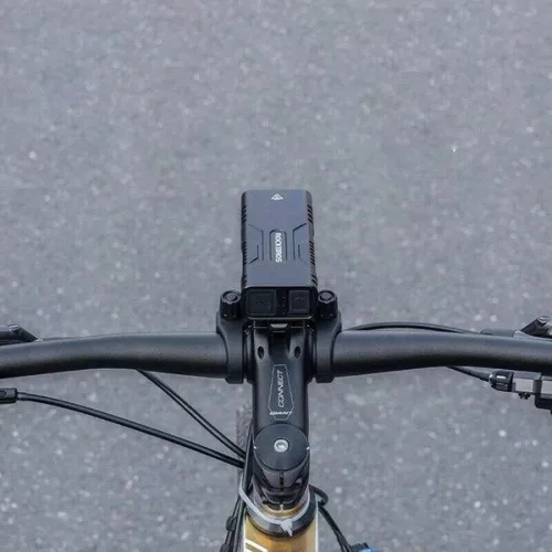 Luz delantera para bicicleta Rockbros 24310002001, 850 lm, función powerbank
