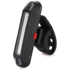   Rockbros A54BK Luz trasera USB resistente al agua para bicicletas - Rojo