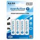 4x, everActive R6 / AA 2600mAh 1.2 V Ni-Mh Pilas recargables 