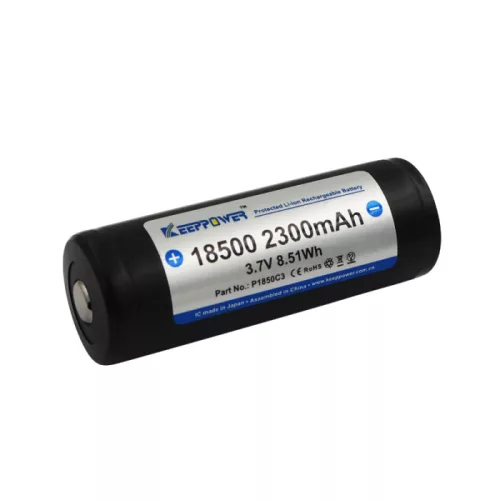 Batería Keeppower 18500 2300 mAh protegida