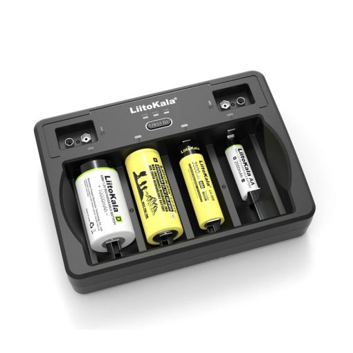 Liitokala D4 cargador de batería para 4x21700/26650