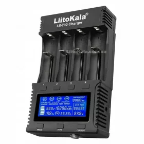 Cargador de baterías LiitoKala Lii-700 de 4 canales
