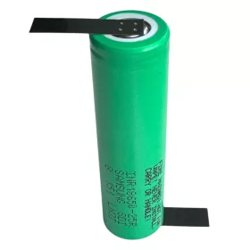   Samsung INR18650-25R 2500mAh batería con Lengueta Para Soldar