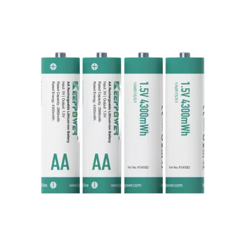 Batería Li-ion recargable Keeppower P1450I2 AA 1.5V 2866 mAh