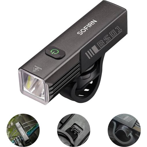 Sofirn BS01 Luz LED recargable USBC para bicicleta 
