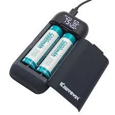 Keeppower PD2 – cargador de viaje recargable y power bank para baterías Li-ion