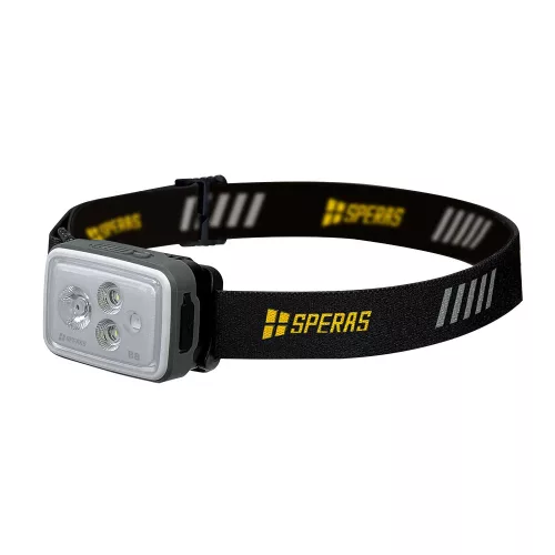 SPERAS B8 FRONTAL INNOVADOR CON CARGA USB-C 700LM 1800mAh
