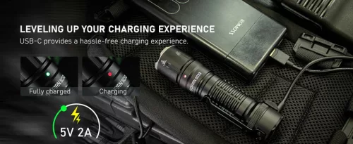 Sofirn SC33 linterna táctica 5200 lúmenes