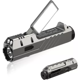   Linterna EDC Wurkkos HD05 4 en 1 – 3100 lm, 335 m, UV, luz roja y luz lateral giratoria