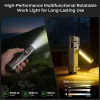 Linterna EDC Wurkkos HD05 4 en 1 – 3100 lm, 335 m, UV, luz roja y luz lateral giratoria