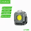 Mini luz de trabajo LiitoKala LF-986 LED+COB 500LM Interfaz de carga Type-C 5V1A Entrada Batería incorporada 1200mAh