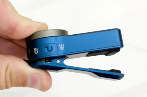  Linterna Wurkkos HD03 recargable EDC con clip, 680 lúmenes, Azul