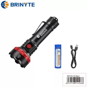   Brinyte SPECTRA T5X linterna de caza multicolor para rastreo de sangre