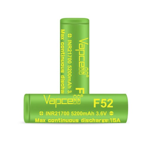  Vapcell F52 21700 5200mah 15A batería