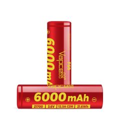  Vapcell F60 21700 6000mah li-ion batería