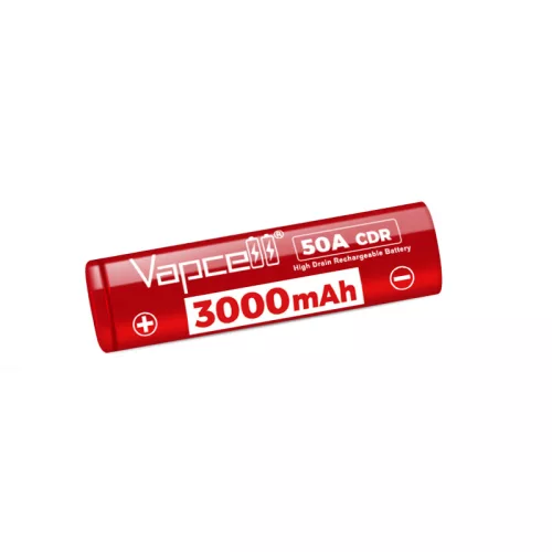 Batería li-ion recargable Vapcell Z30 18650 con una capacidad de 3000 mAh y una descarga máxima de 80 A