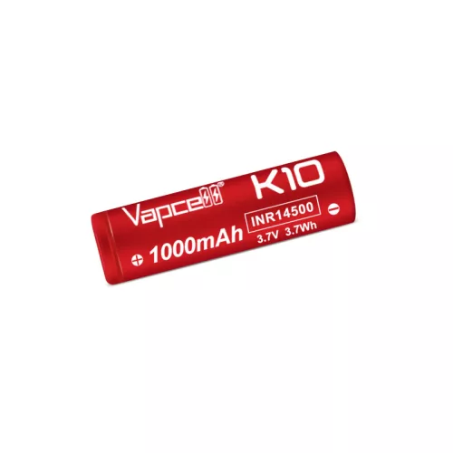 Vapcell K10 INR14500 1000mAh 8A batería Li-ion recargable