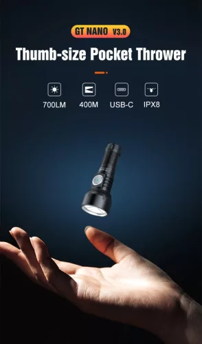 Linterna EDC LUMINTOP GT NANO v3