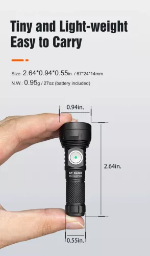 Linterna EDC LUMINTOP GT NANO v3