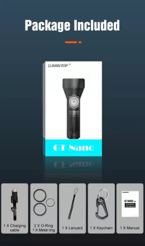 Linterna EDC LUMINTOP GT NANO v3