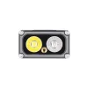 Linterna 4-en-1 Lumintop F02 con 1000 lúmenes, UV 365nm, luz RGB y láser verde