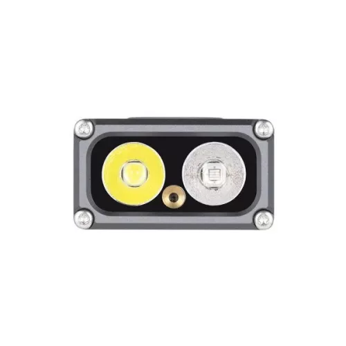 Linterna 4-en-1 Lumintop F02 con 1000 lúmenes, UV 365nm, luz RGB y láser verde