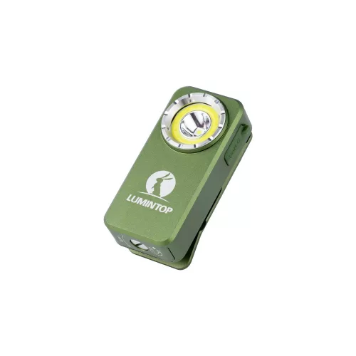 Linterna EDC Lumintop F01 con hasta 1200 lúmenes y alcance de 182 metros - verde