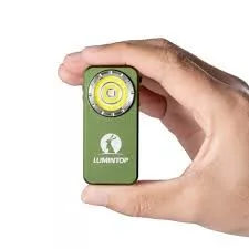 Linterna EDC Lumintop F01 con hasta 1200 lúmenes y alcance de 182 metros - verde