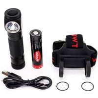 Linterna frontal con kit